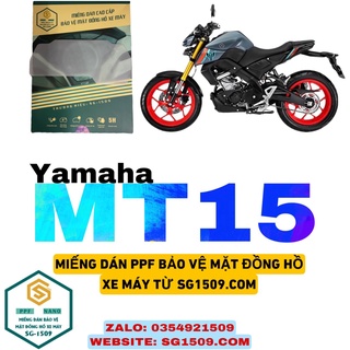 PPF MT15 | MIẾNG DÁN PPF XE MT15 CHỐNG TRẦY XƯỚC, PHỤC HỒI VẾT XƯỚC, LÀM MỚI MẶT ĐỒNG HỒ XE, SG1509