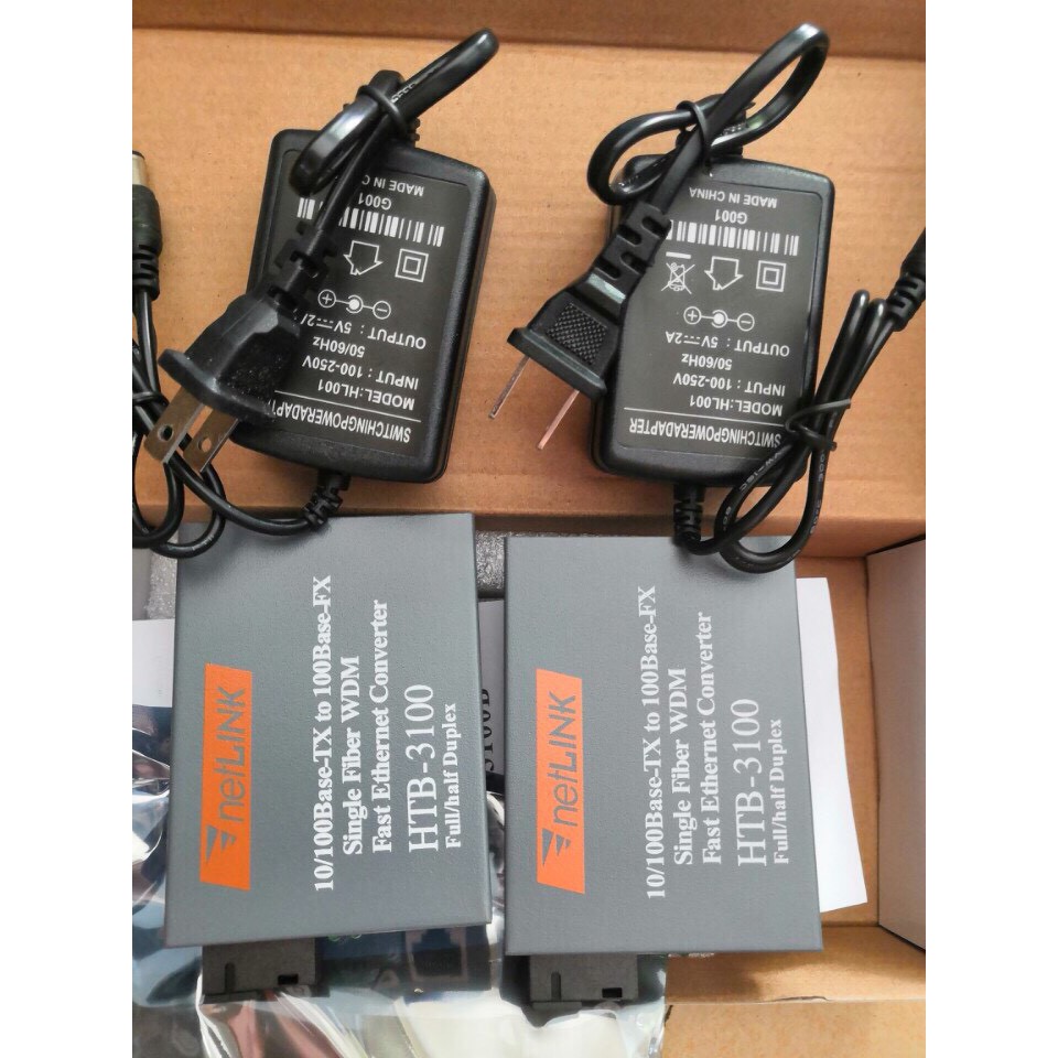 Combo 5 Bộ Converter Quang Netlink 3100 A-B | BigBuy360 - bigbuy360.vn