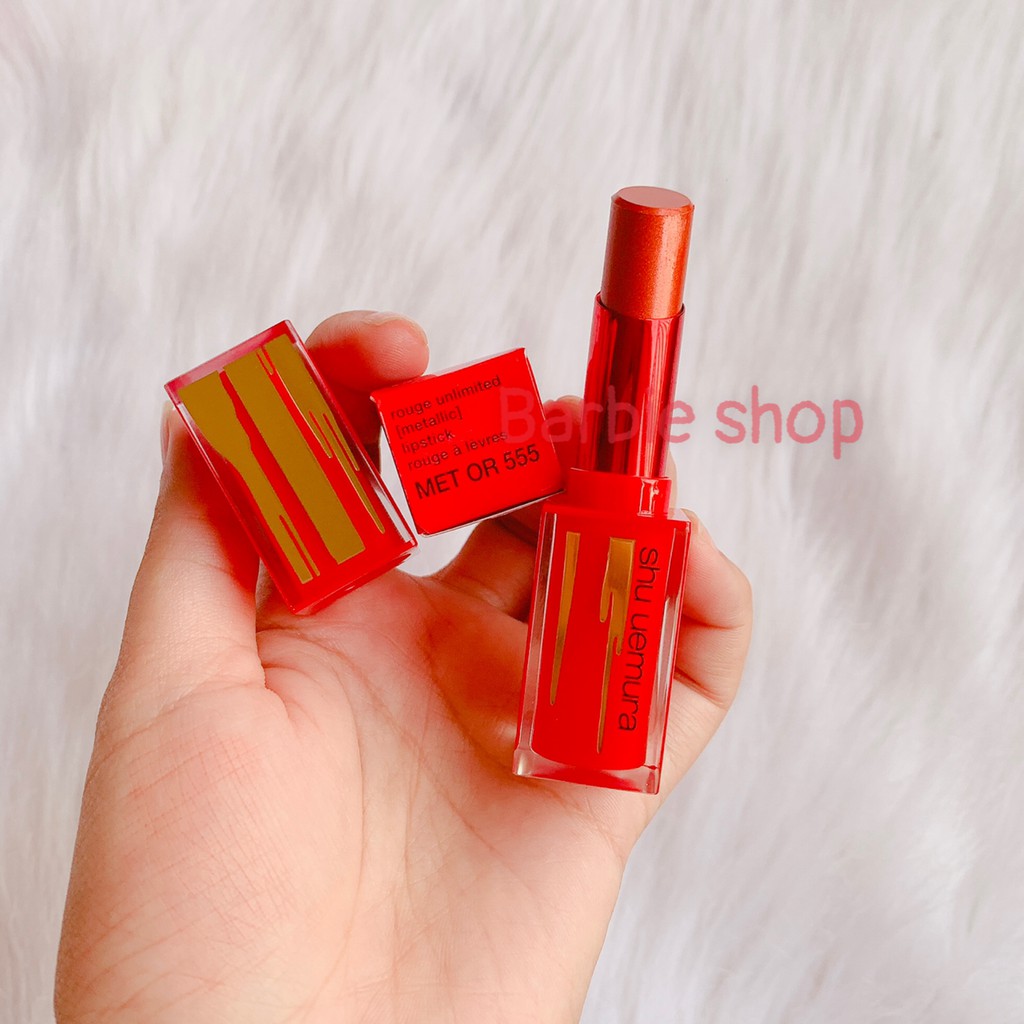 Son Shu Uemura Iron Reds Rouge Unlimited Matte Lipstick M BR 786