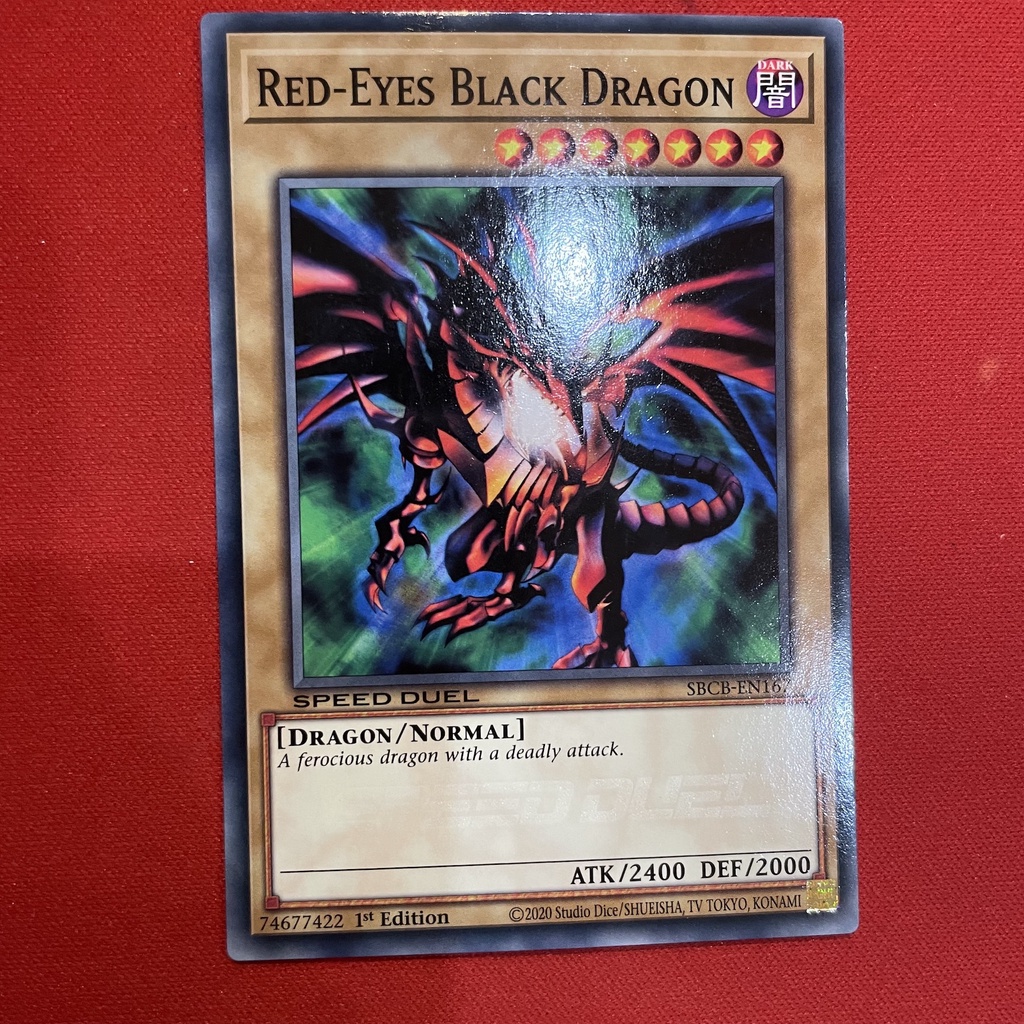 [EN-JP]Thẻ Bài Yugioh Chính Hãng] Red-Eyes Black Dragon Alternative Art