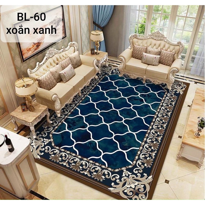 Thảm lì bali cao cấp kích thước m6*2m3và 2m*3m