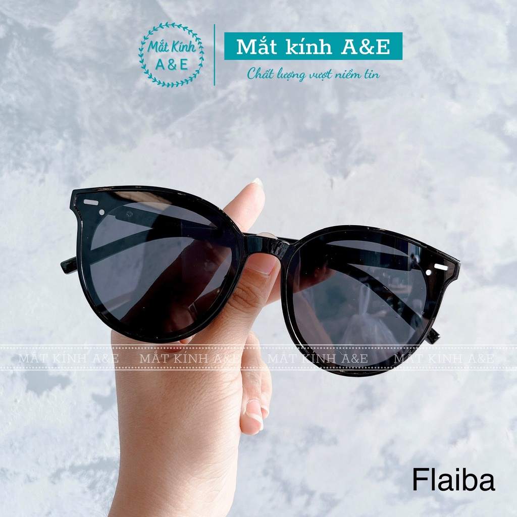Kính râm thời trang Hàn Quốc AMIE Eyewear kính mát bản to Flaiba
