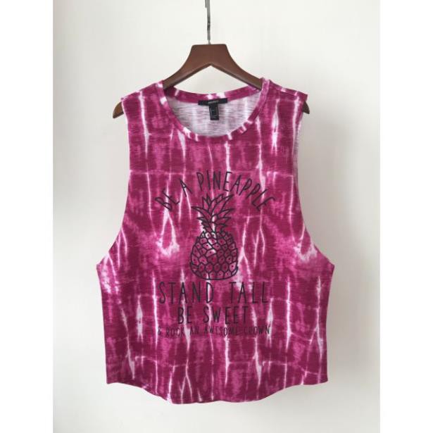 [Mã FASHIONT4WA2 giảm 10K đơn 50K] Áo tank top form rộng - F21 | BigBuy360 - bigbuy360.vn