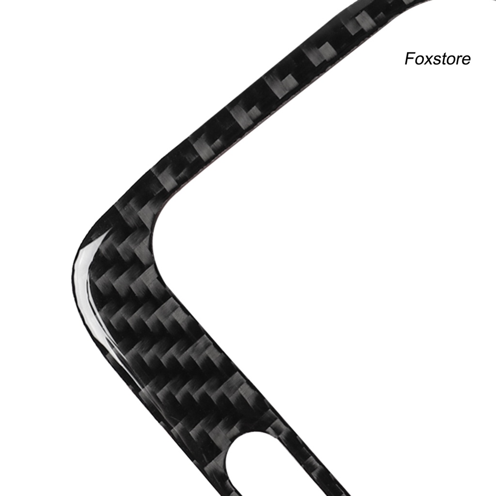 Bộ 2 Miếng Dán Trang Trí Lỗ Thông Khí Xe Hơi VW Golf 6 R MK6 08-12 Bằng Sợi Carbon