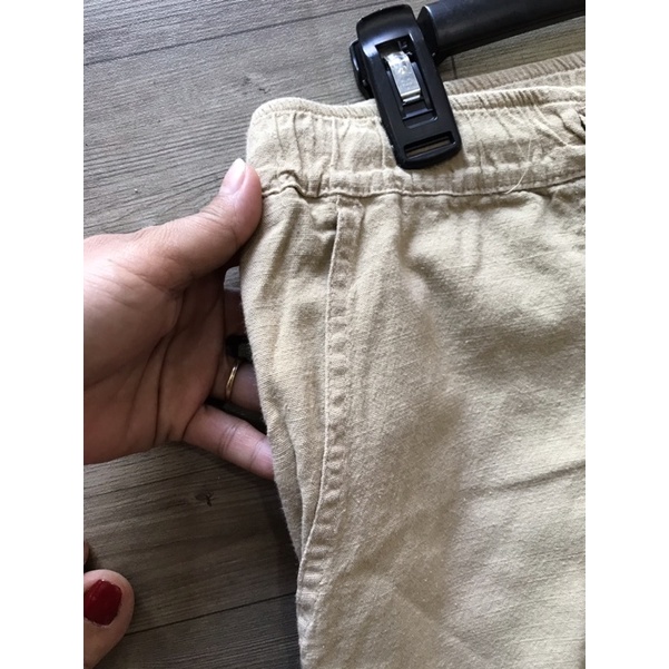 quần  đùi linen nữ xuất Hàn  VNXK