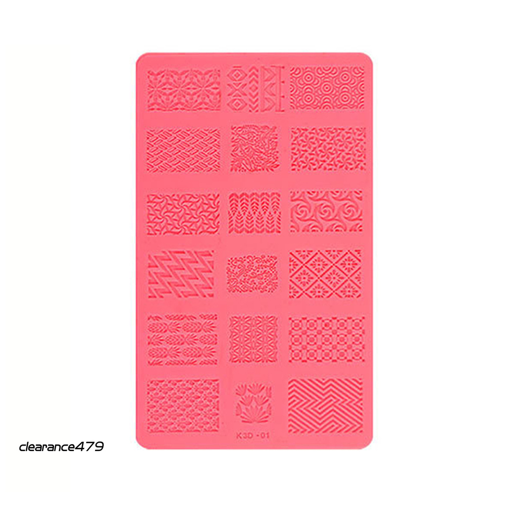 (Hàng Mới Về) Khuôn Silicon Nhiều Màu Sắc Trang Trí Móng Tay Xinh Xắn Dành Cho Nữ 479 | BigBuy360 - bigbuy360.vn