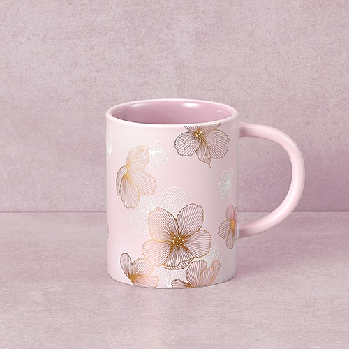 Ly Mug Starbucks 12Oz (355ml) Cherry Blossom Bloom