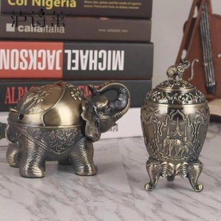 Lọ đựng tăm đồng giả cổ
