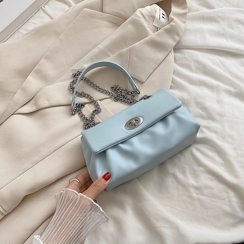 Túi đeo một bên vai/ đeo chéo IELGY dễ phối đồ thời trang tùy chọn màu sắc cho nữ