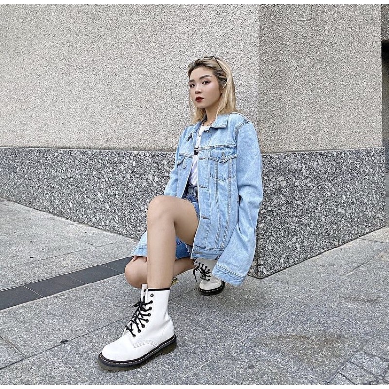 Áo Khoác Dáng Dài Dolphin Rocky Denim