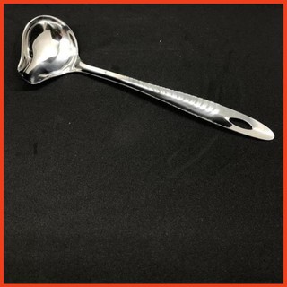 Mui mỏ vịt múc sữa dừa ,trân châu ( inox)