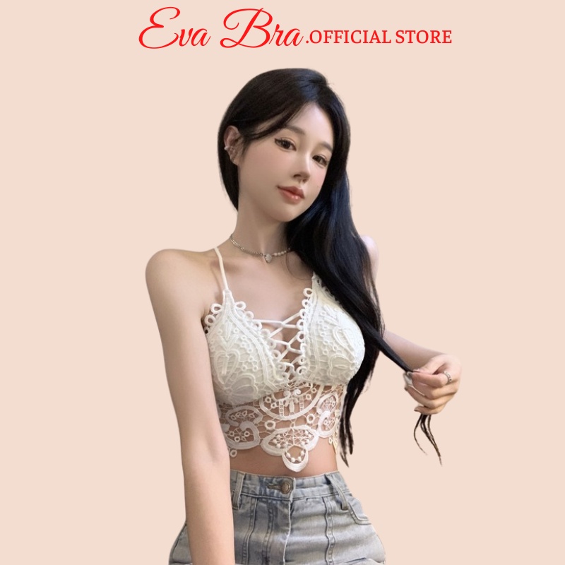 Áo Bra Ren Nữ Crotop Siêu Hot Hở Lưng - 210