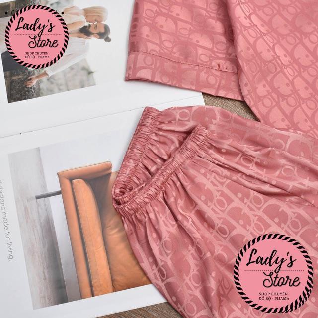 Bộ đồ Pijama lụa💖Bộ lụa gấm cộc-đùi cao cấp [hàng chuẩn kèm Video+ảnh thật] | BigBuy360 - bigbuy360.vn