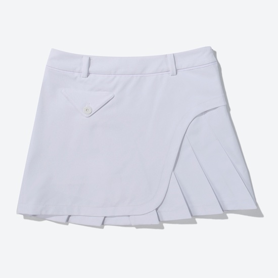 Chân Váy Xếp Ly Thể Thao Le Coq Golf Nữ GN222LSK51-WHTE