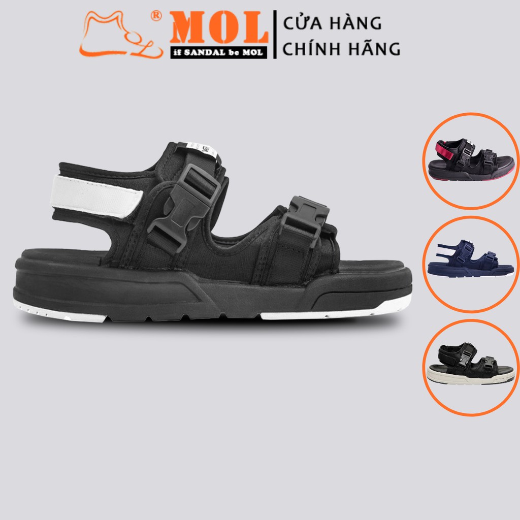 Giày sandal Vento nam nữ 2 quai ngang vải dù cho cặp đôi có quai hậu cố định mang đi học du lịch NV1002B