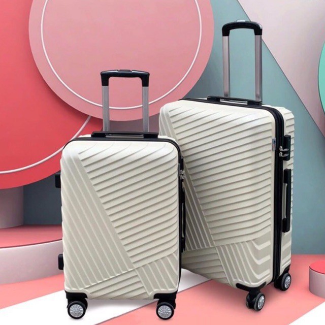 Vali Kéo Du Lịch Cao Cấp Giá Rẻ Bền Đẹp Size 20 Size 24 Inch Nhựa Chống Va Đập Trầy Xước Bảo Hành 5Năm UZO203