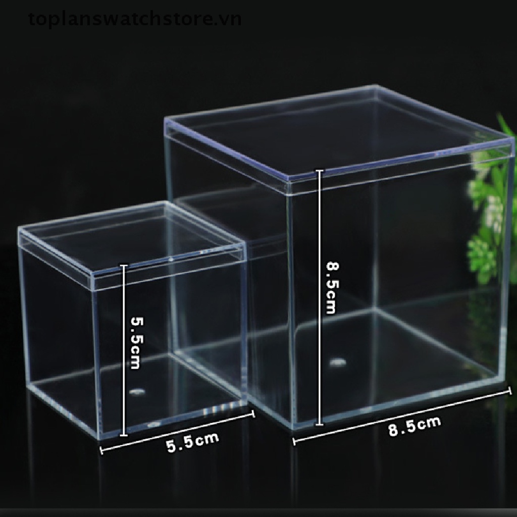 Hộp Nhựa Trong Suốt Đựng Trang Sức / Kẹo Tiện Dụng