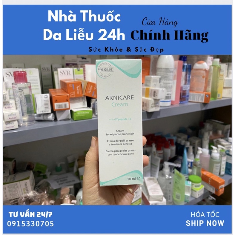 Aknicare Cream kiểm soát nhờn dưỡng ẩm cho da mụn trứng cá