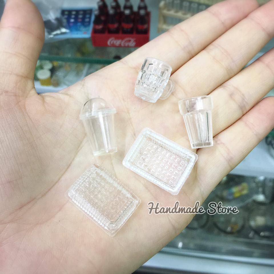 Đồ Miniature nhựa trong