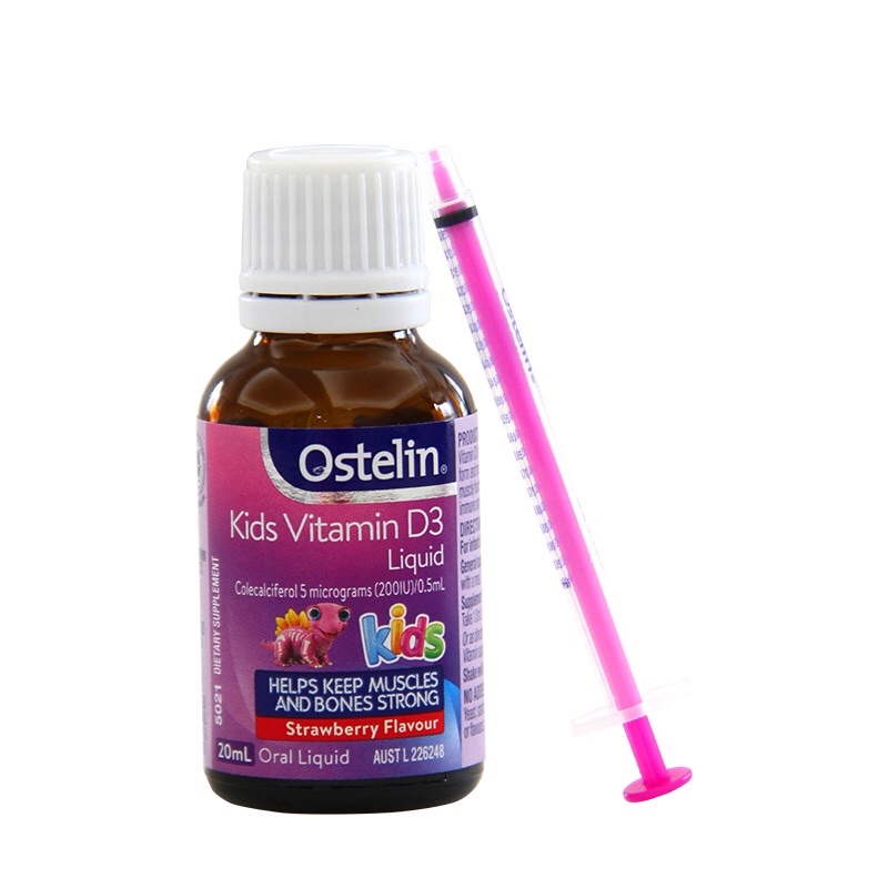 Vitamin D3 dạng nước cho trẻ ostelin 20ml - SỨC KHOẺ CỦA GIA ĐÌNH