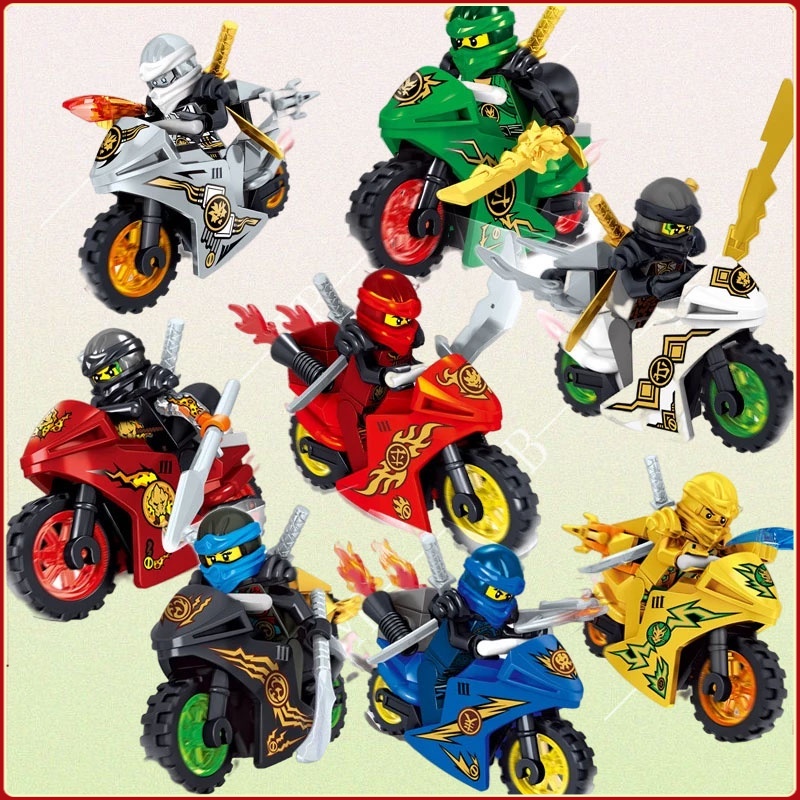 Khối lắp ráp hạt của trẻ em Khối xây dựng Phantom Ninja