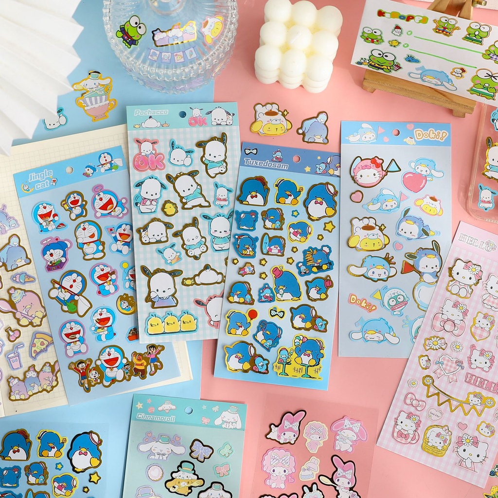 STK03. Sticker các nhân vật nhà Sanrio  - 10 mẫu