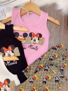 [FREESHIP] Set mickey mouse bé gái (4-21kg)