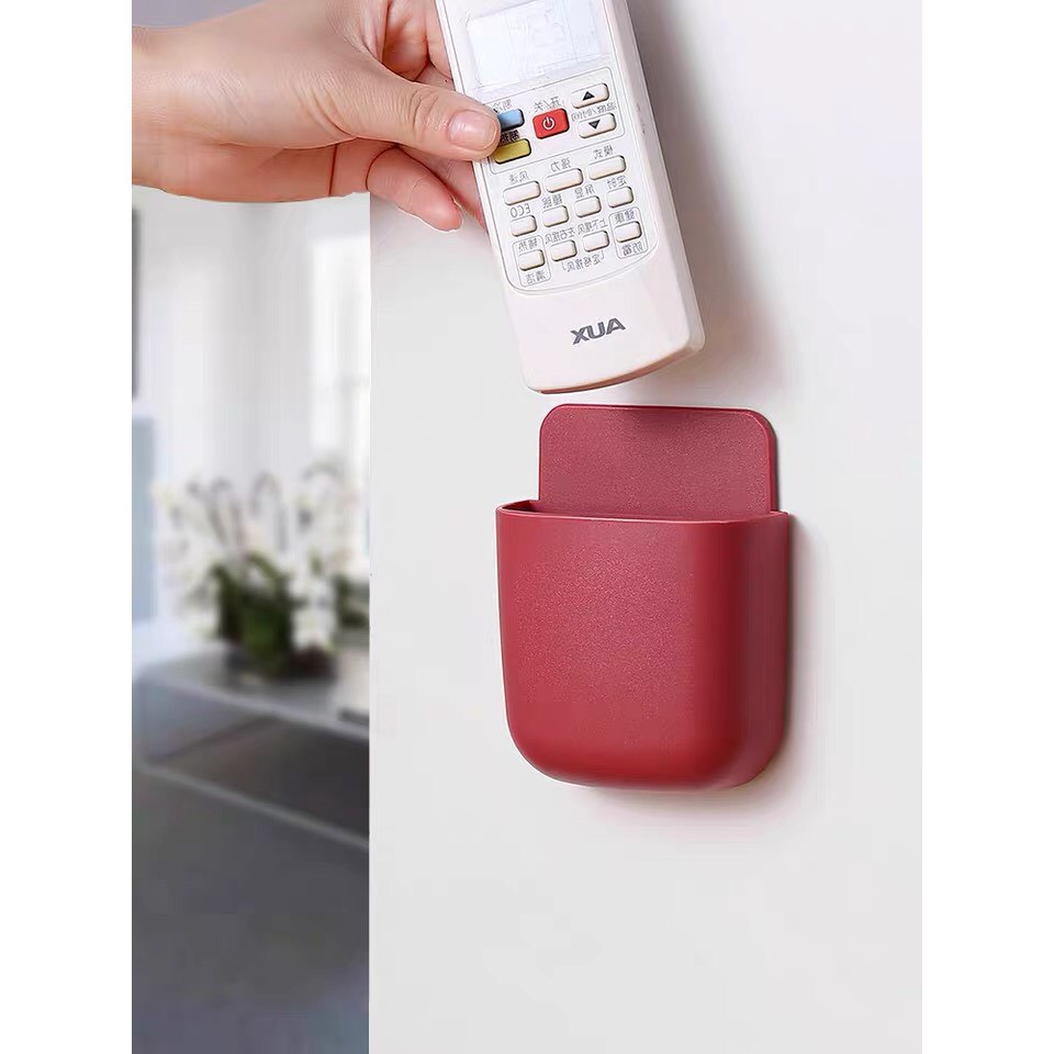 ⚡HÀNG MỚI VỀ⚡ Khay Giá để remote dán tường Giá Đỡ Điều Khiển Từ Xa Gắn Tường Siêu bền 88246 Lamon Store