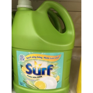 Nước rửa chén surf 3,8kg