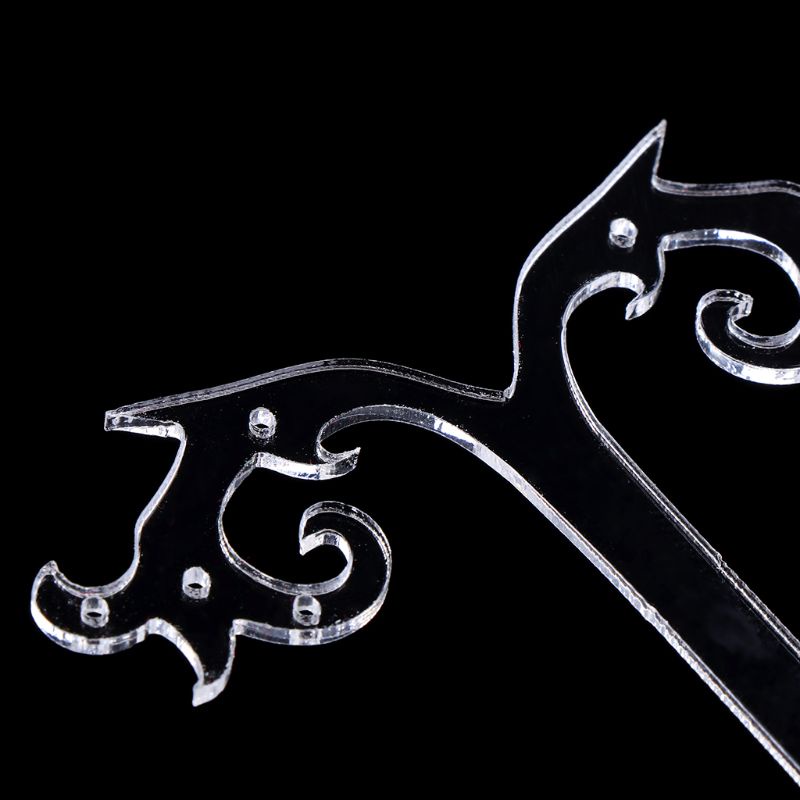 Set 3 Giá Đỡ Trưng Bày Bông Tai Bằng Acrylic Hình Cây