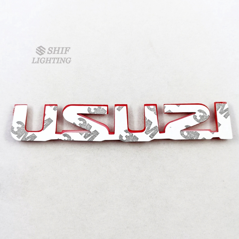 Miếng Dán Logo Dùng Trang Trí Xe Ô Tô Isuzu
