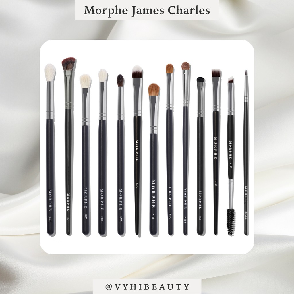 Set cọ Morphe x James Charles 13 cọ cho mắt