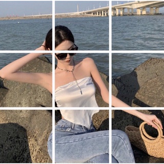 Áo ống chất phi bóng