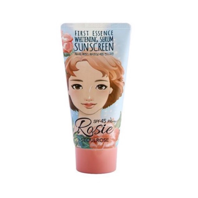 Kem chống nắng Rosie First Essence Whitening Serum