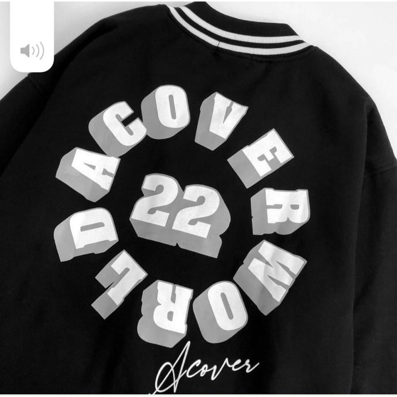 Áo khoác bomber nam nữ nỉ ngoại cao cấp dáng rộng bomber unisex AR