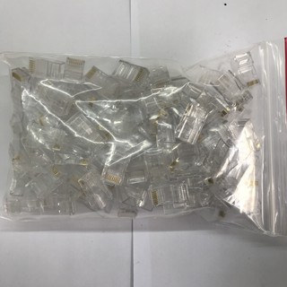 Túi Hạt Đầu Bấm Mạng J45 (Túi = 50 Hạt)