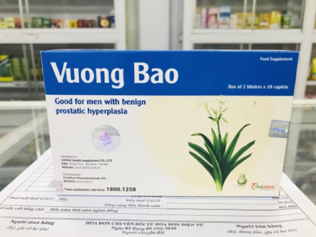 ✅Chính hãng : Vương bảo hộp 30 viên ( mua 6 tặng 1 bằng cách nhắn tin tích điểm)