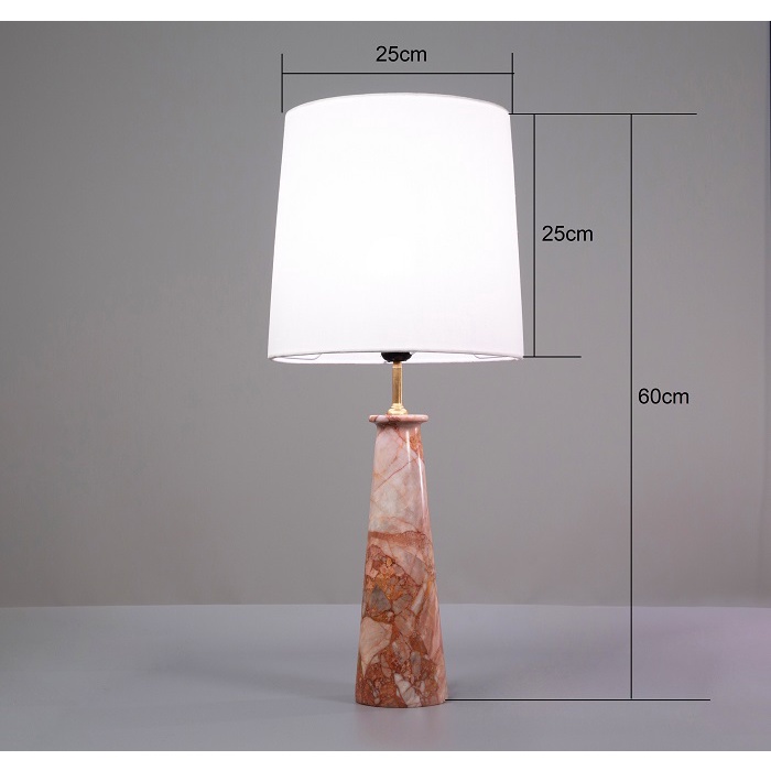 Đèn Bàn Ngủ Vietmake BĐ100, Đèn Đá Hồng Cao Cấp