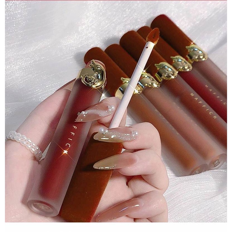 [Hàng mới về] Son kem Maffick mịn lì như nhung không thấm nước không bết dính