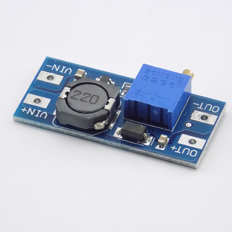 4 DC-DC Có Thể Điều Chỉnh Tăng Cường Mô Đun Nguồn Điện MAX Đầu Ra 28V 2A Tấm Bước Lên Cho Arduino MT