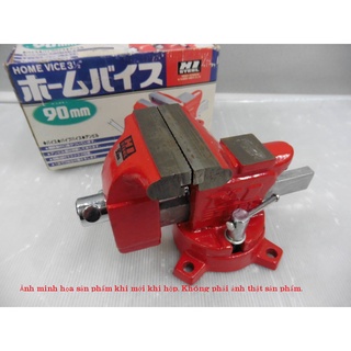 Ê tô vise nội địa Nhật - H1 STEEL ngàm 90mm (2nd) thép đúc siêu bền.