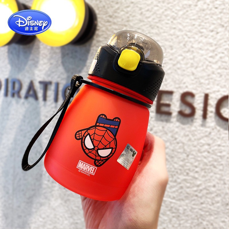 Bình nước Disney chính hãng cho bé yêu 390ml nhựa Tritan rất xinh kèm dây treo