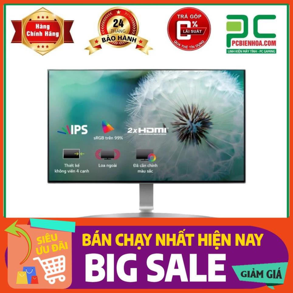 MÀN HÌNH LG 24MP88HV-S 24" IPS TẶNG BÀN DI CHUỘT GAMING