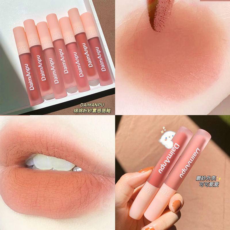 Son Kem Lì Kháng Nước Mượt Như Nhung 7 Màu Sắc Lựa Chọn