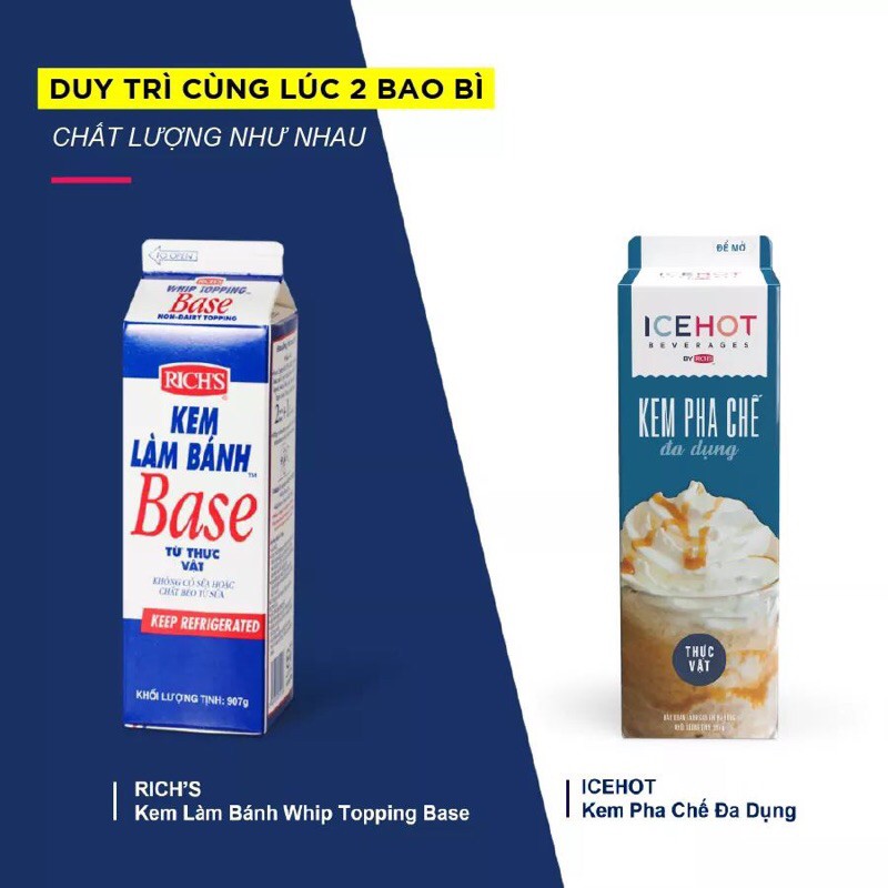 Kem béo thực vật Rich’s