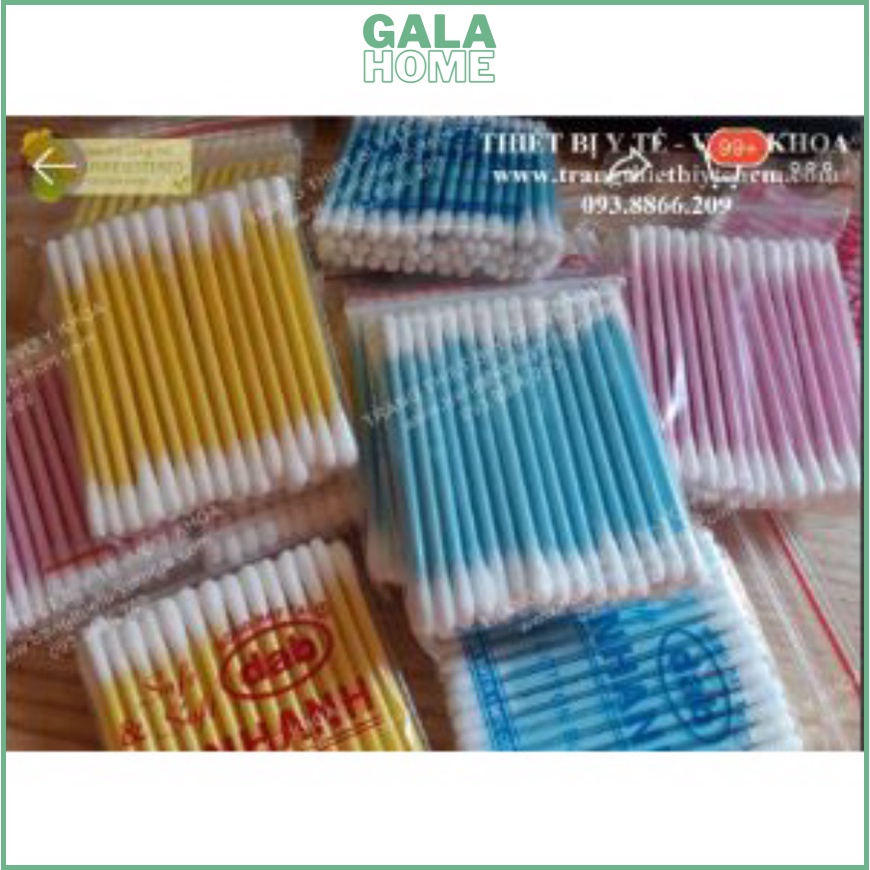 Bông ngoáy tai Bịch tăm bông tiện dụng GALA HOME