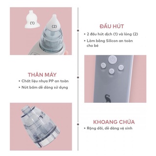 Máy hút mũi điện tử Moaz BéBé MB – 010