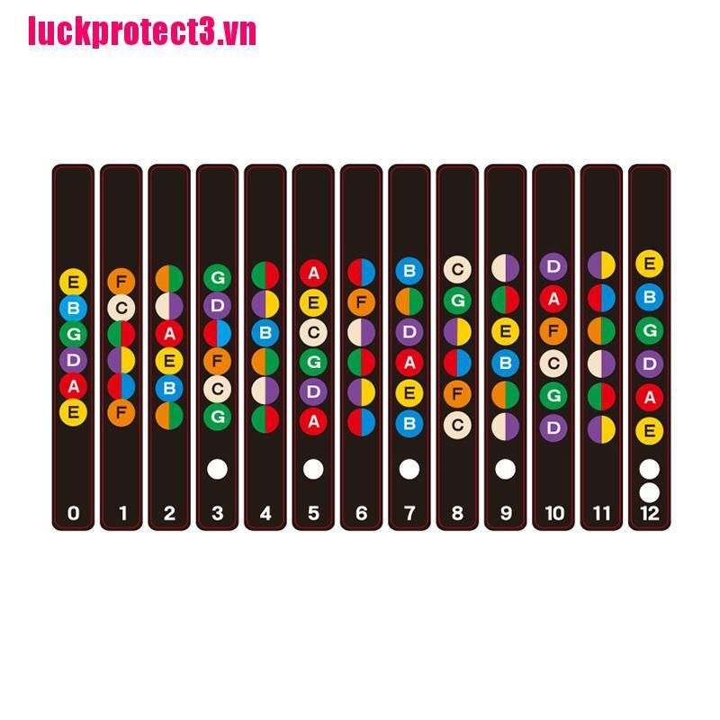 [SELL] Guitar Accessories Scale Sticker Neck Fingerboard Fret Board Note Learn Practice