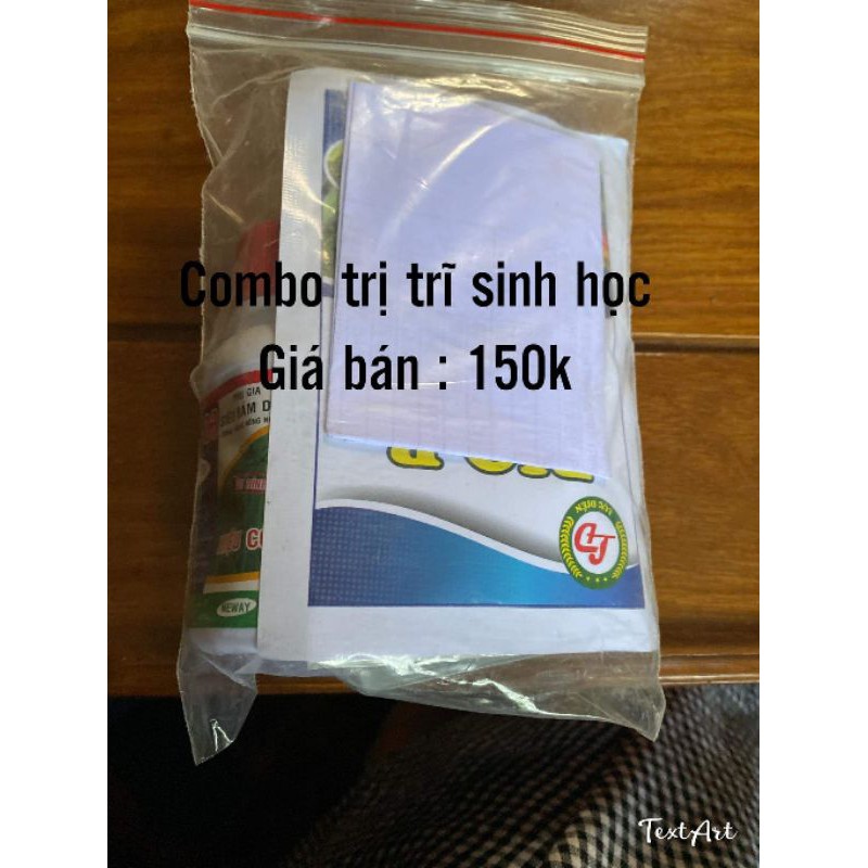 COMBO BỘ TRỊ TRĨ SINH HỌC