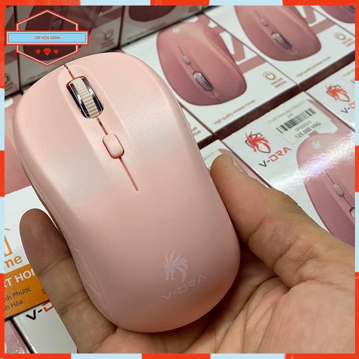 Chuột Máy Vi Tính Laptop PC Gaming Không Dây Chính Hãng VINAGEAR V-DRA K10 Mouse Chơi Game